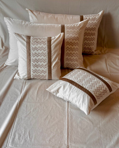The Beige Modish Bedsheet