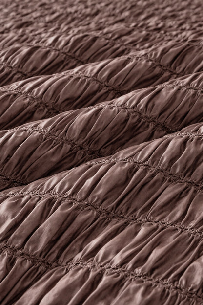 The Brown Scrunchie Quilt