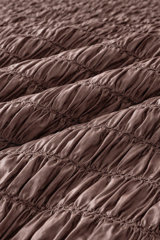 The Brown Scrunchie Quilt