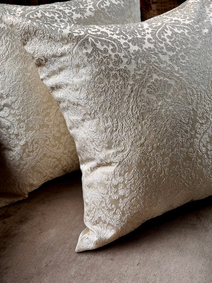 The Ivory Regal Cushion Cover