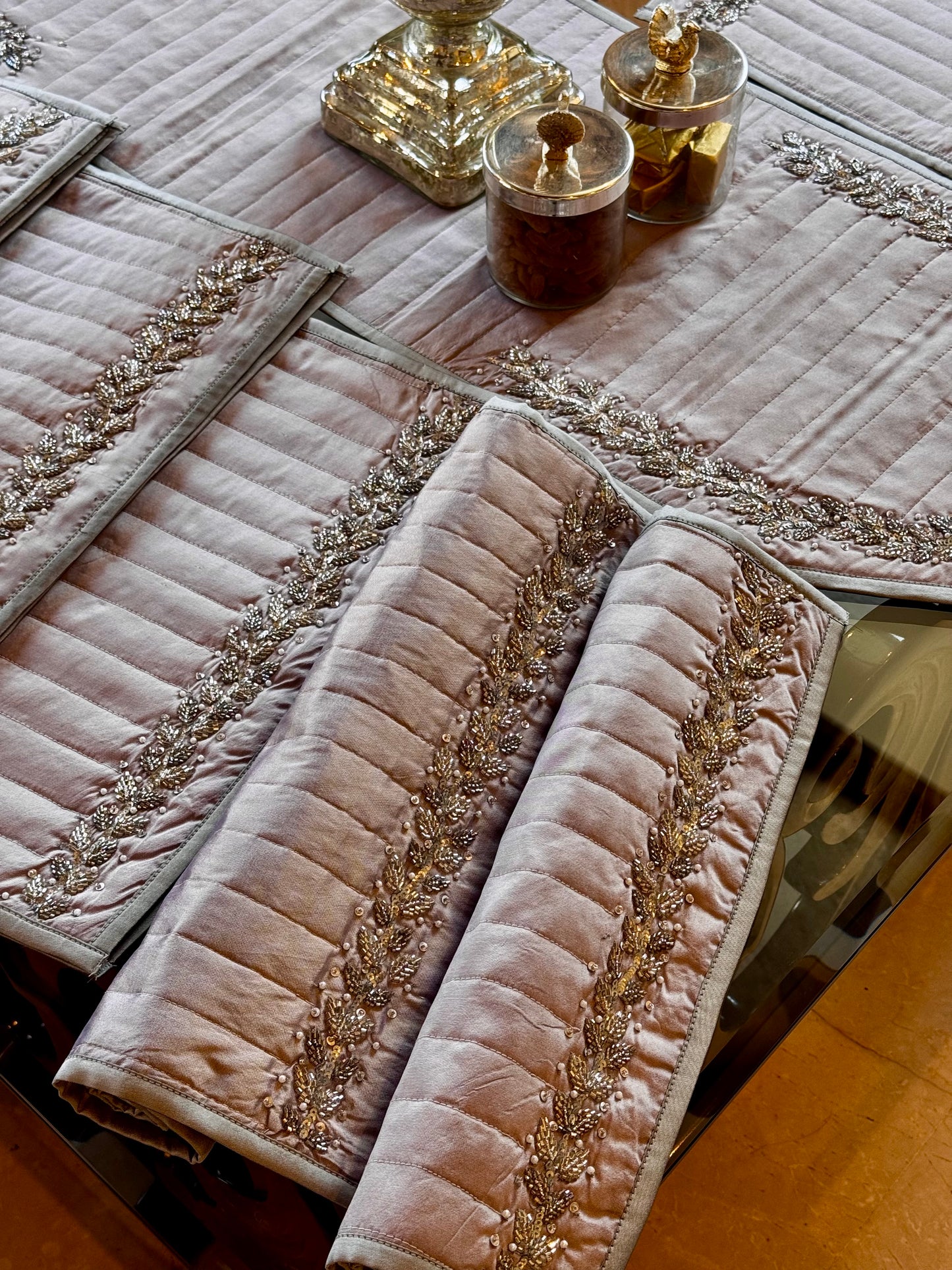 The Purple Mandarin Dining Set