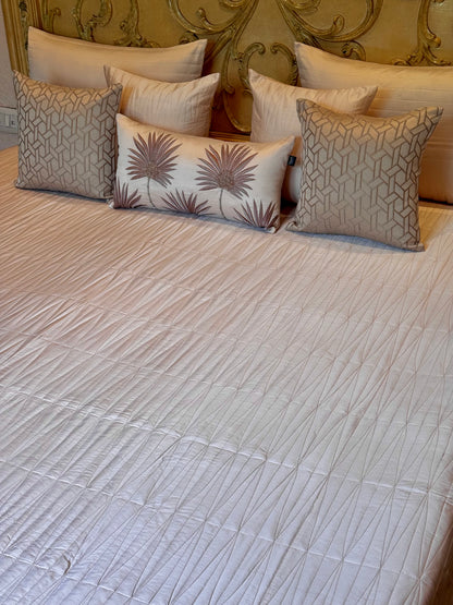 The Blush Groove Bedding Set