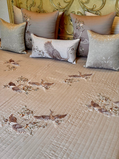 The Beige Cotton Bird Set
