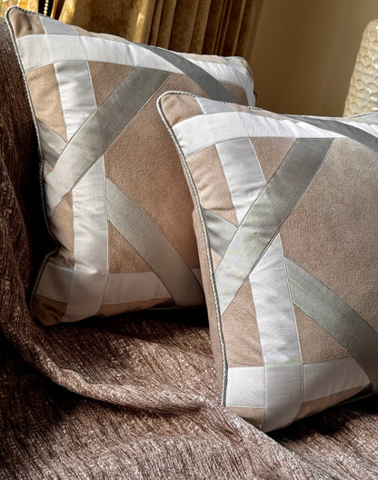 The Grey Hermes Cushion Cover