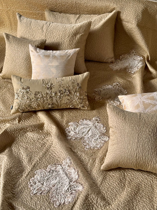 The Zarina Embroidered Bedding Set