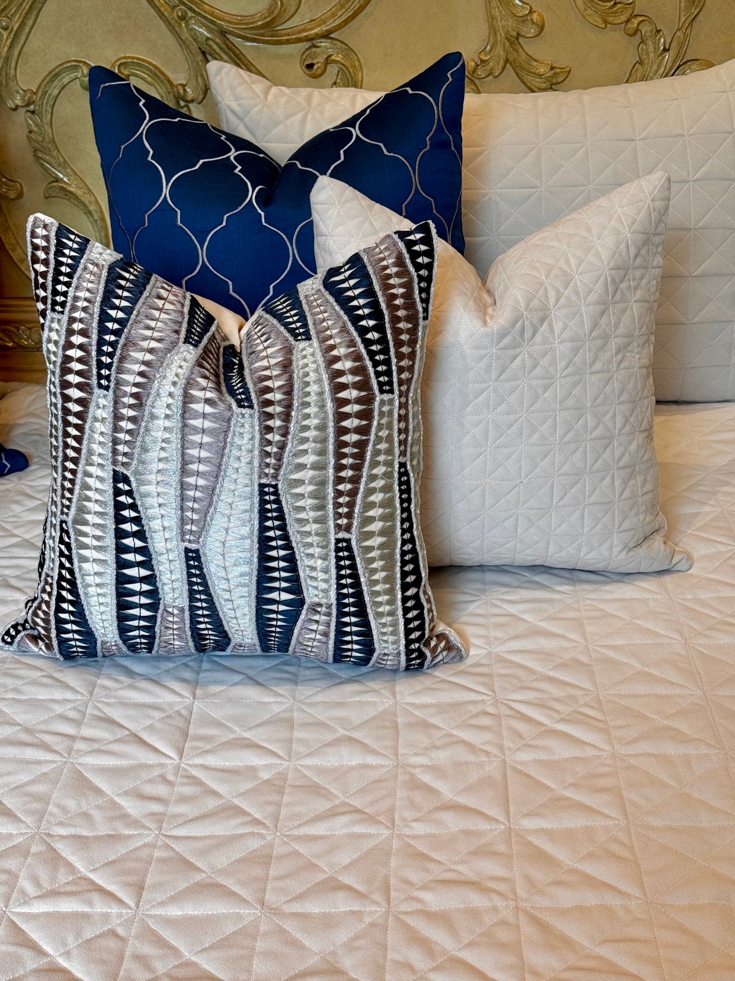 The Off-White Azra Bedding Set