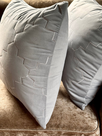 The Grey Mirage Cushion Cover
