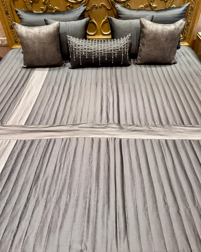 THE GREY DRIPPING BEDDING SET