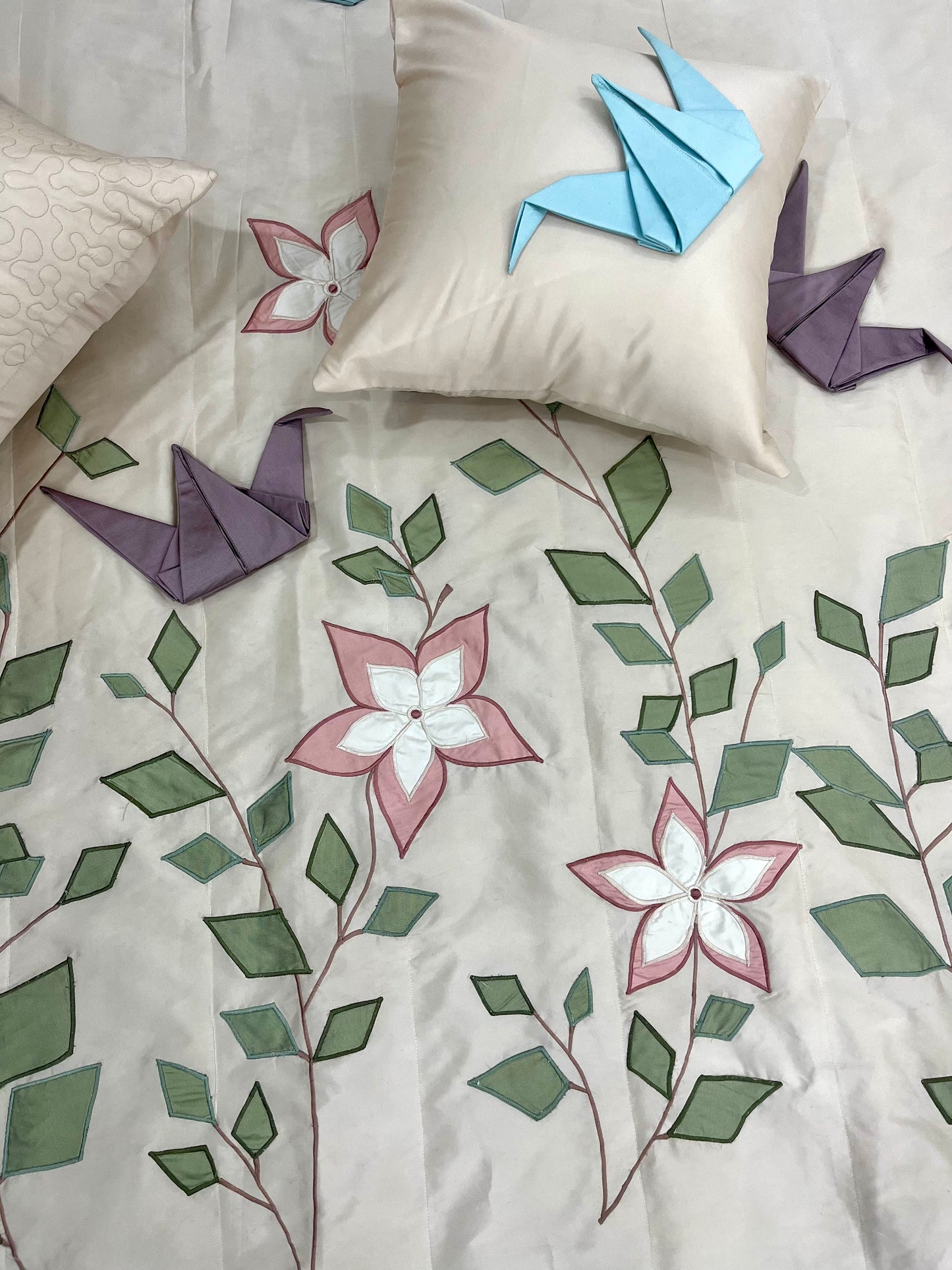 The Origami Orchard Bedding Set