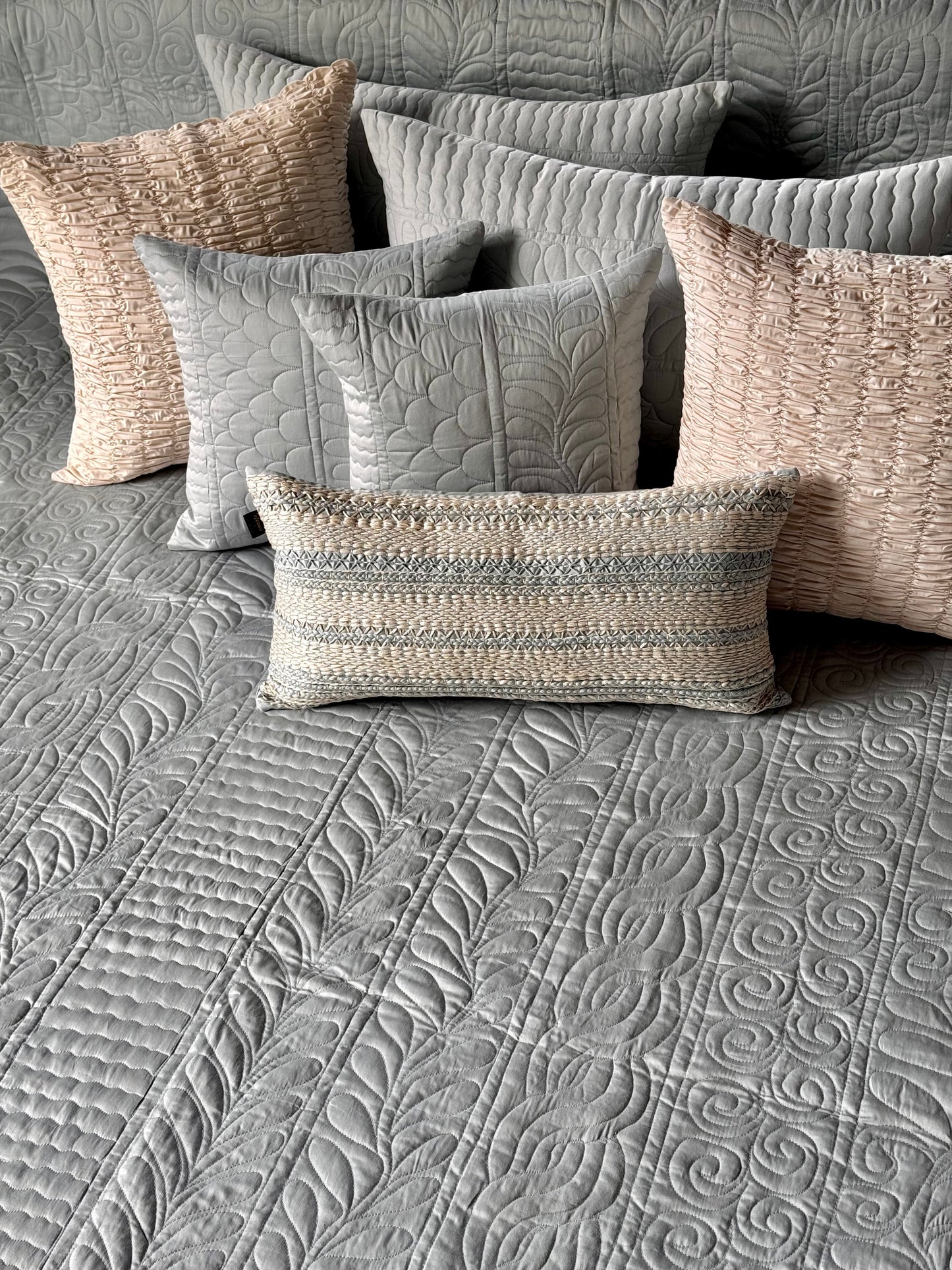 The Ice Blue Nammos Bedding Set