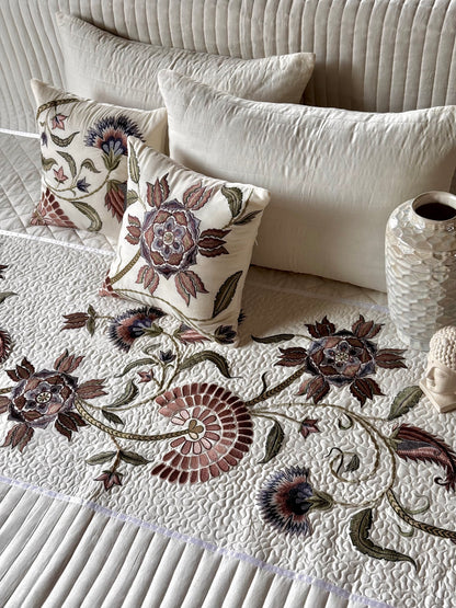 The Mughal Bloom Bedding Set