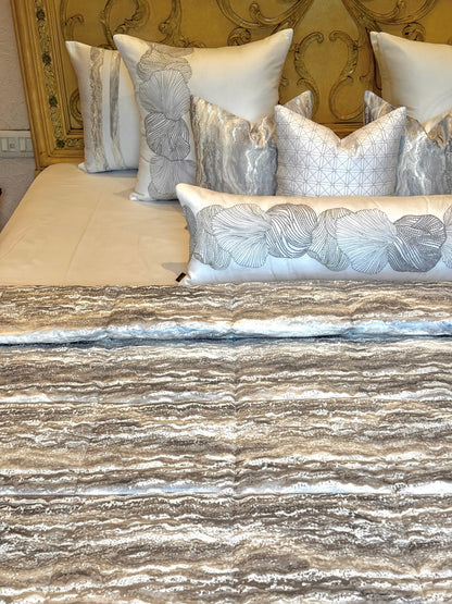 The Silver Galaxy Quilt Set