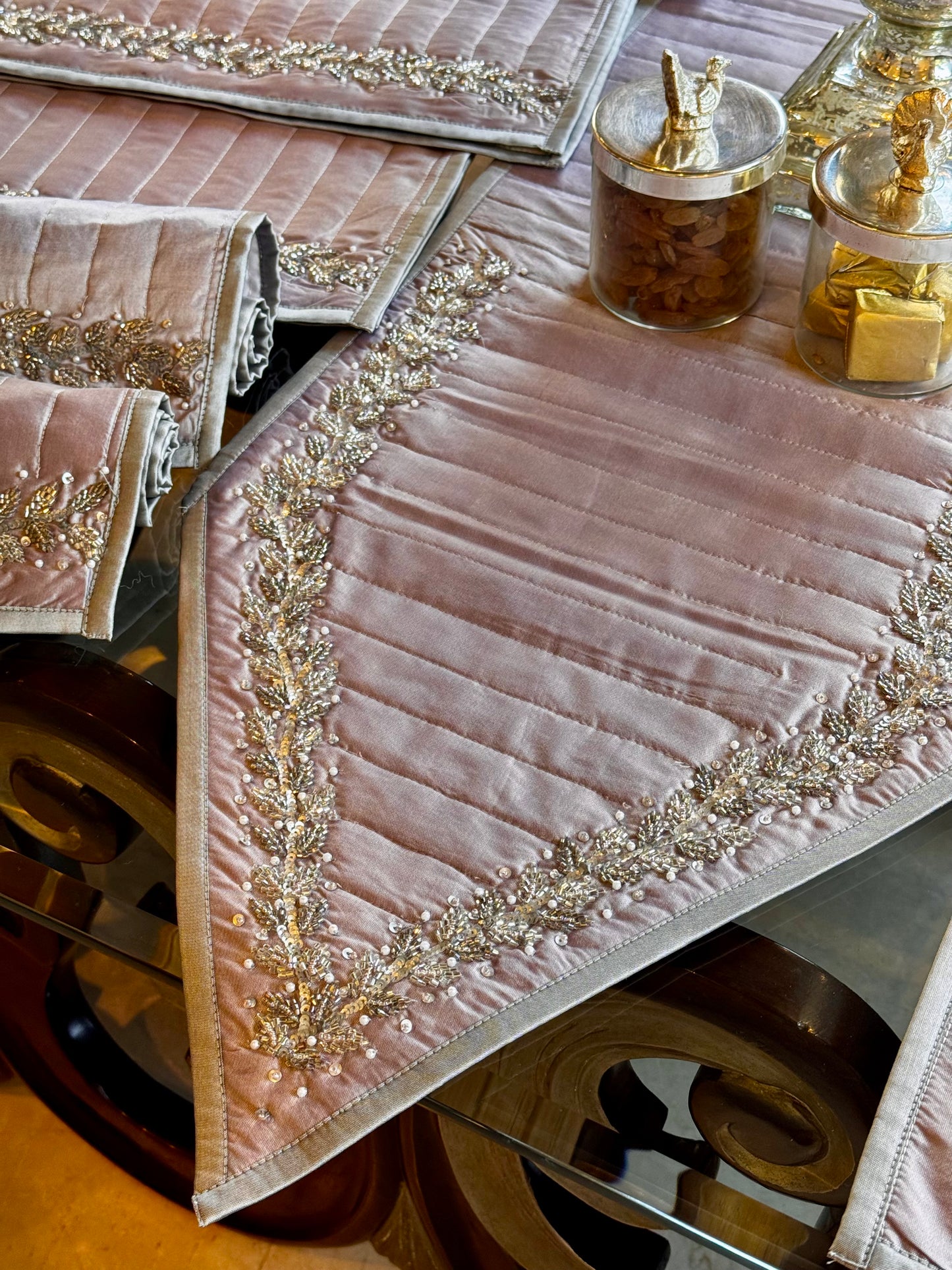 The Purple Mandarin Dining Set