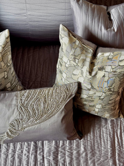 The Silver Lit Bedding Set