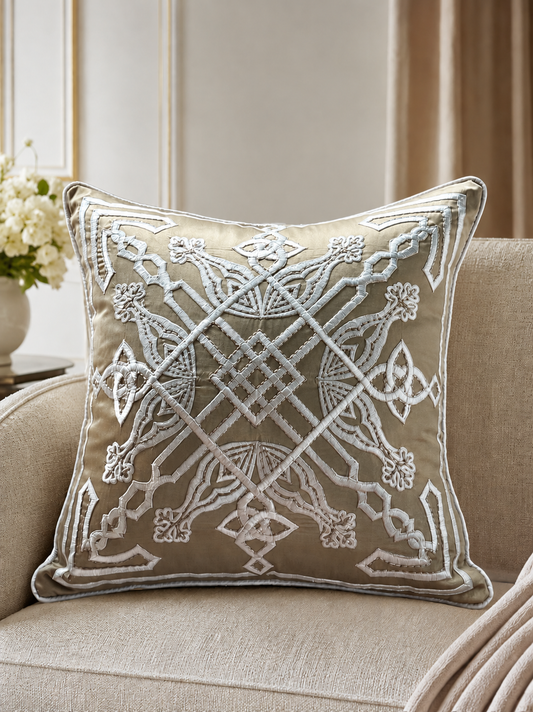 The Regent Crest Cushion Cover