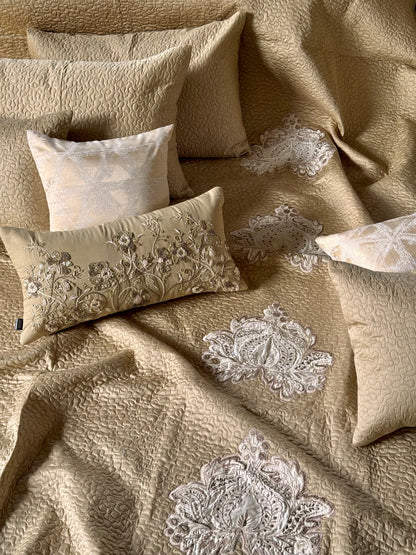 The Zarina Embroidered Bedding Set