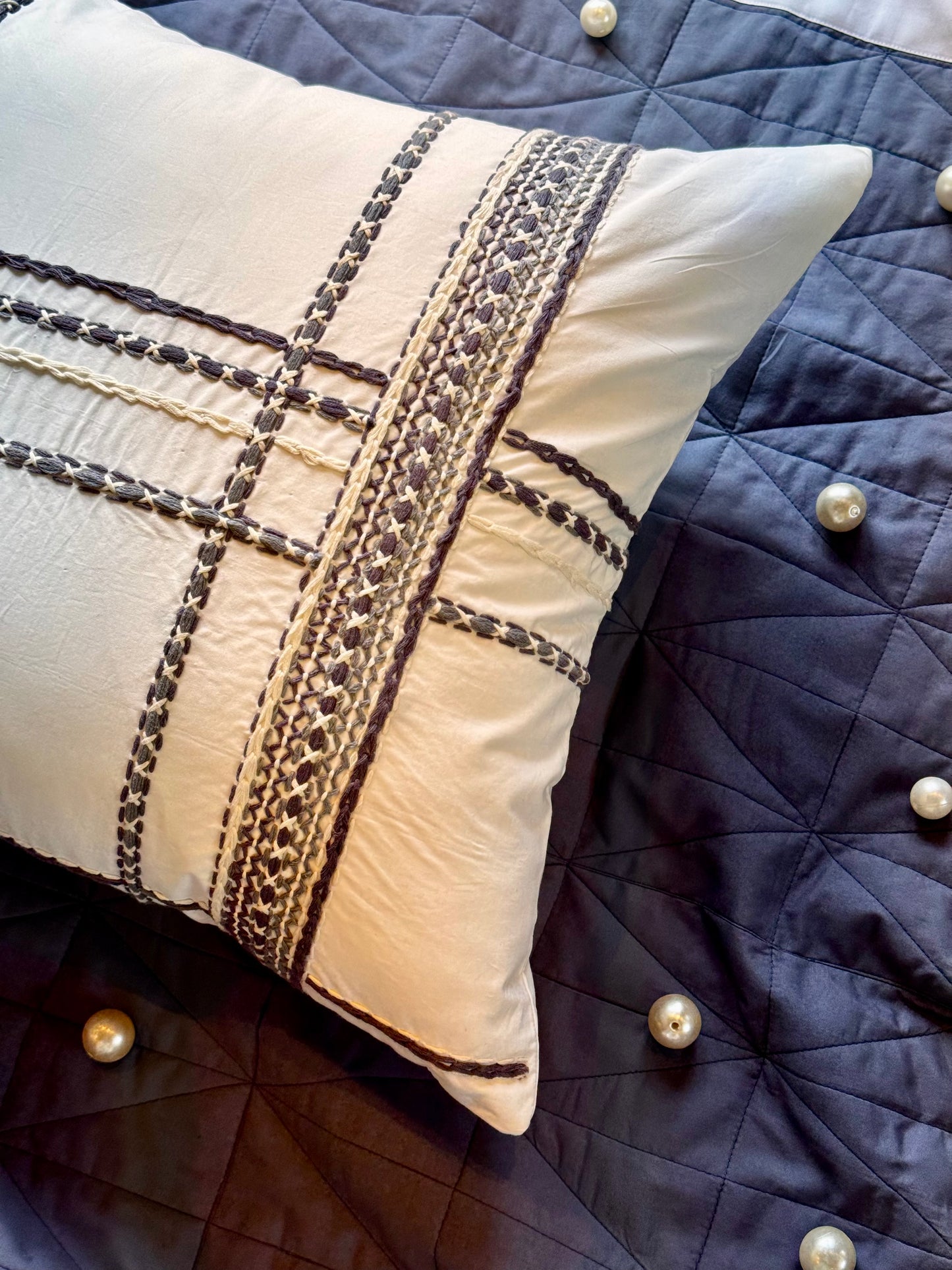 The Classic Crossweave Cushion Cover
