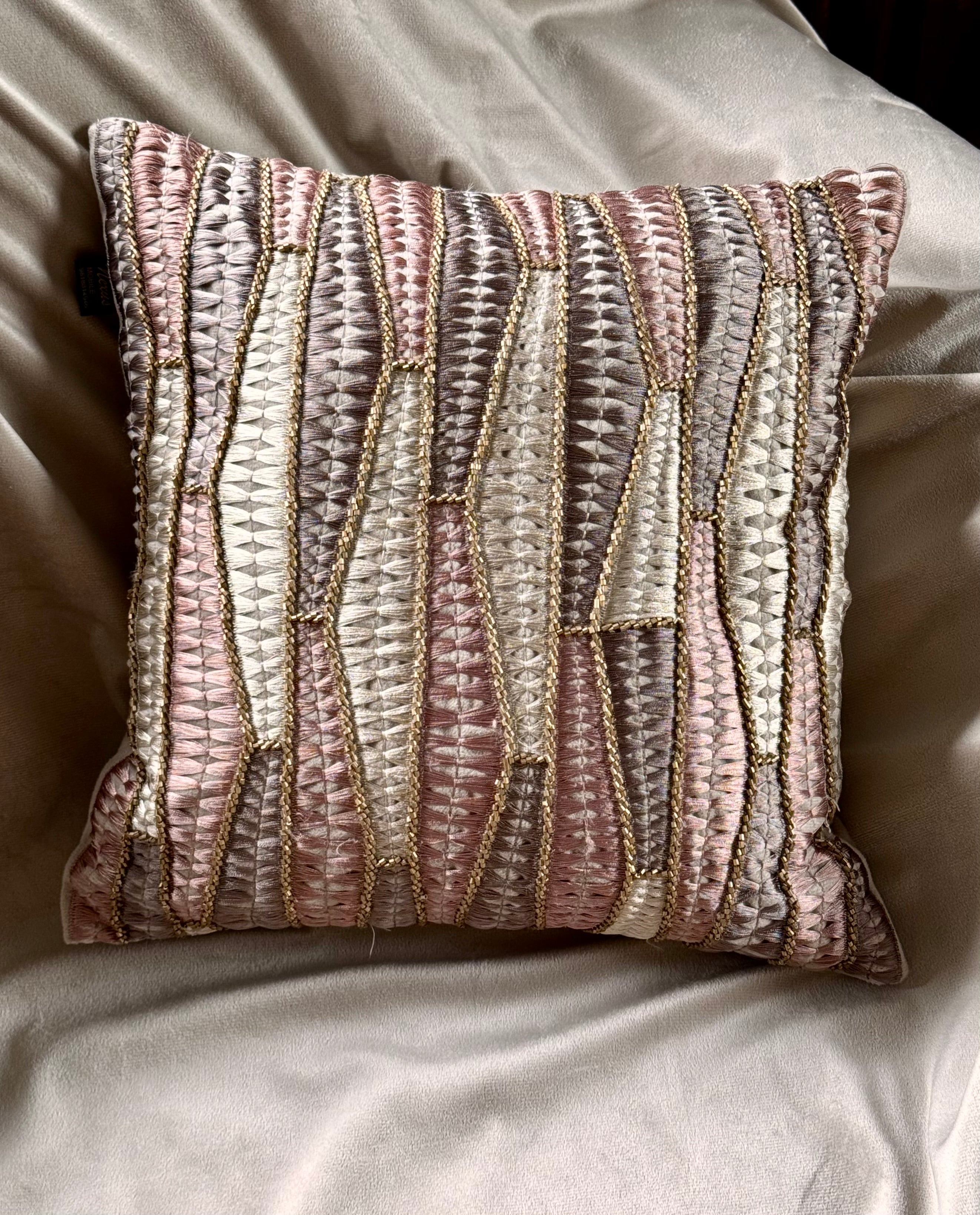 Azra Cover The French Beige Azra Cushion Cover – NEXUS BY UPASNA