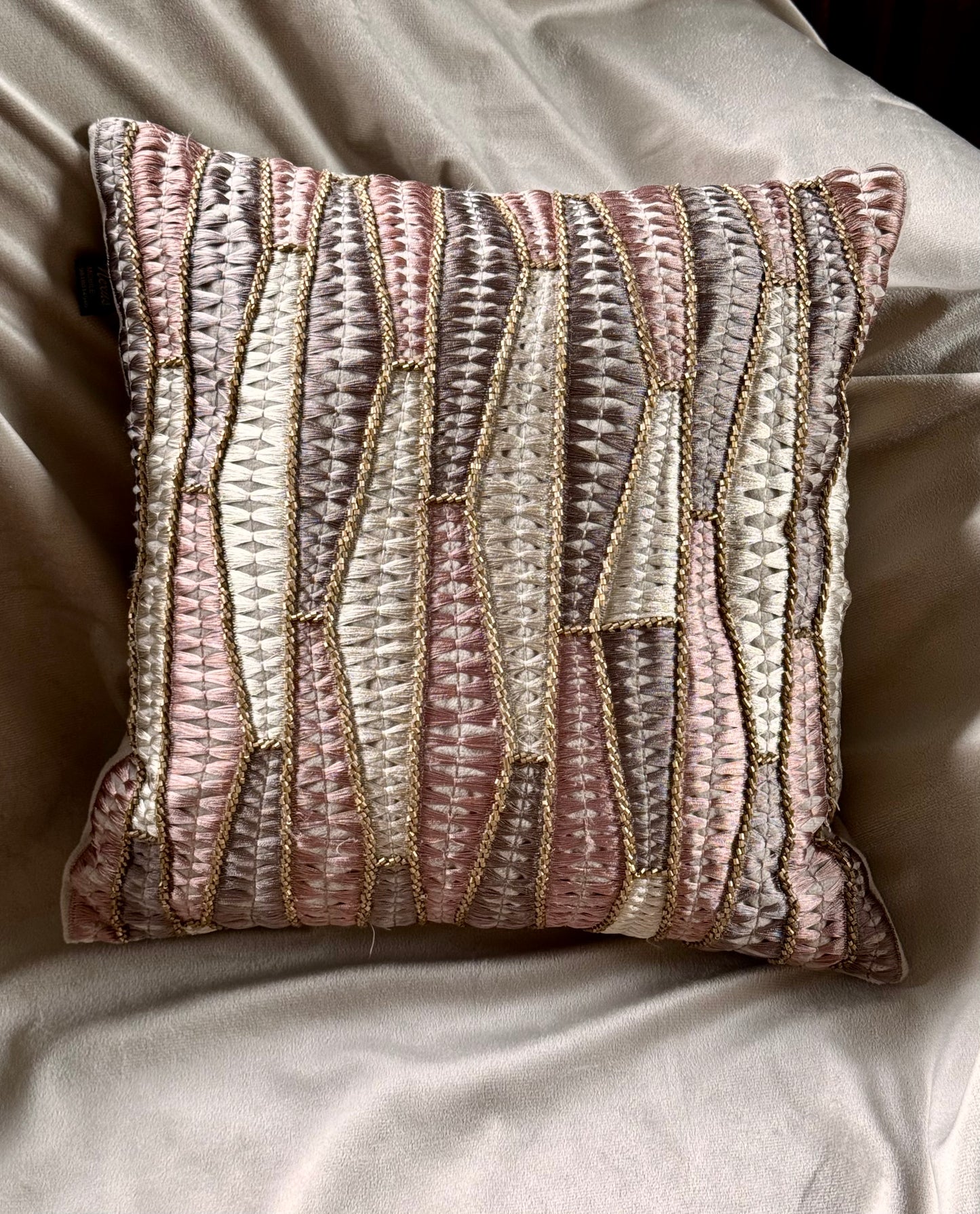 The French Beige Azra Cushion Cover