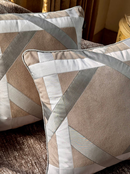 The Grey Hermes Cushion Cover