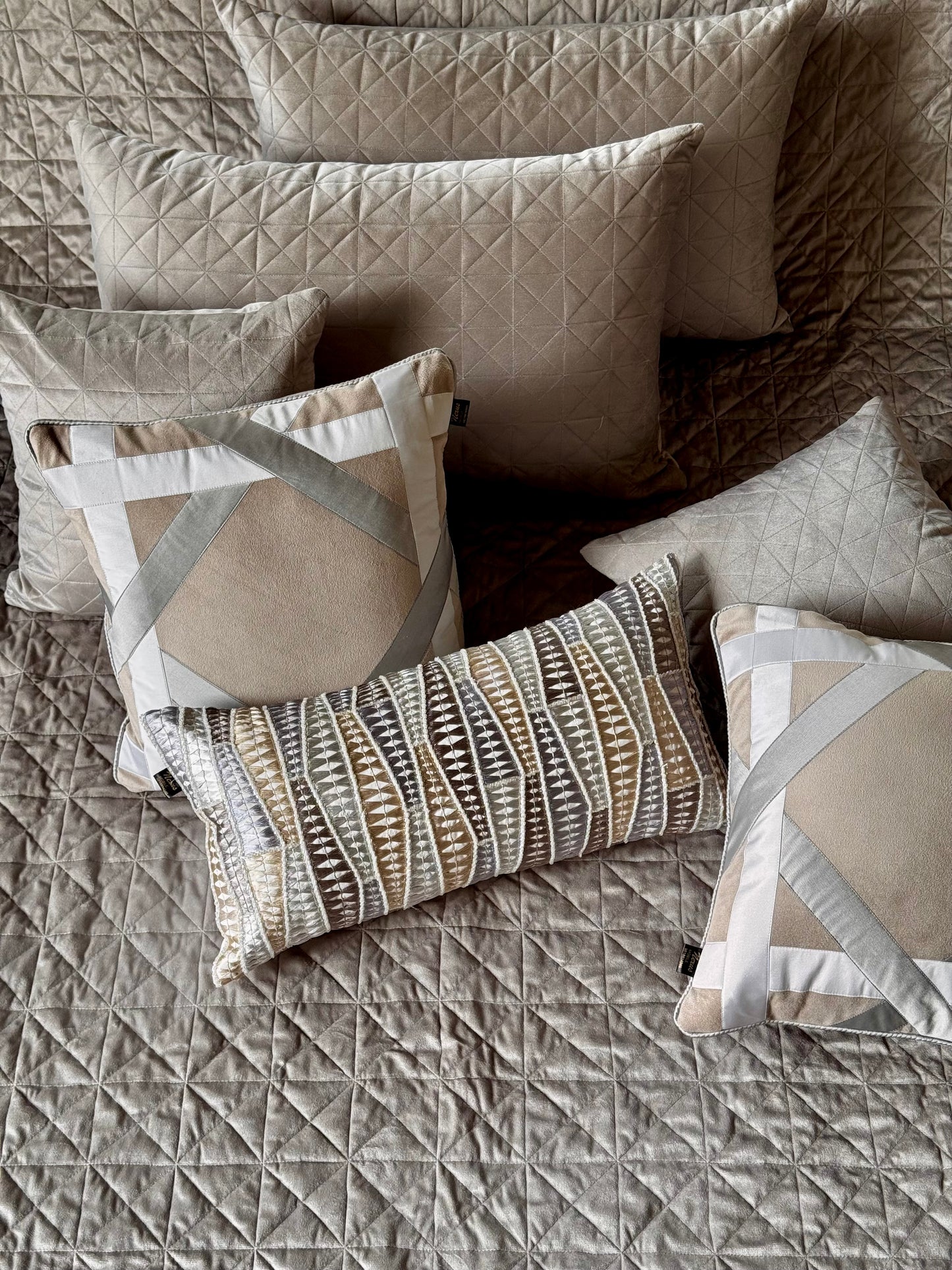 The Suede Eclipse Bedding Set