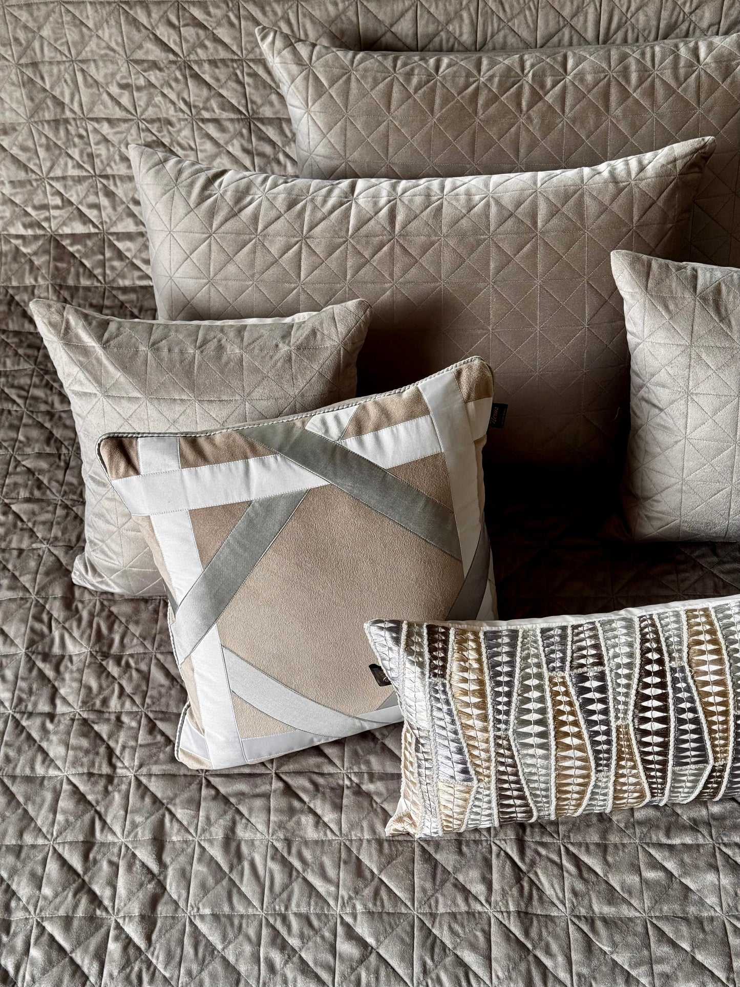 The Suede Eclipse Bedding Set
