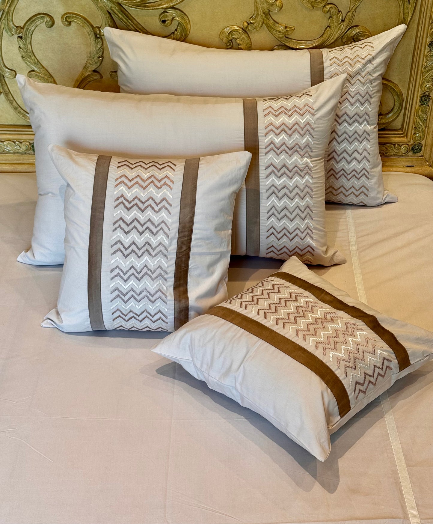 The Beige Modish Bedsheet