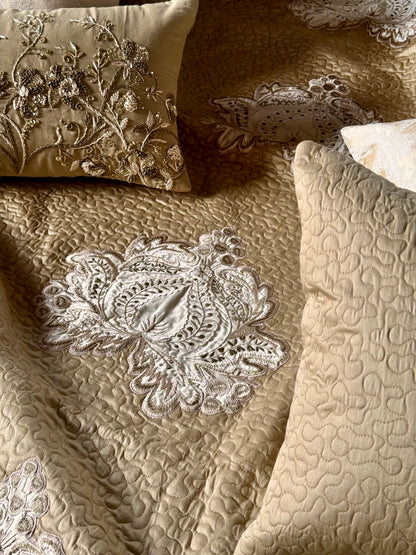 The Zarina Embroidered Bedding Set
