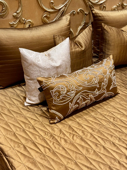 The Gold Sculpture Bedding Set