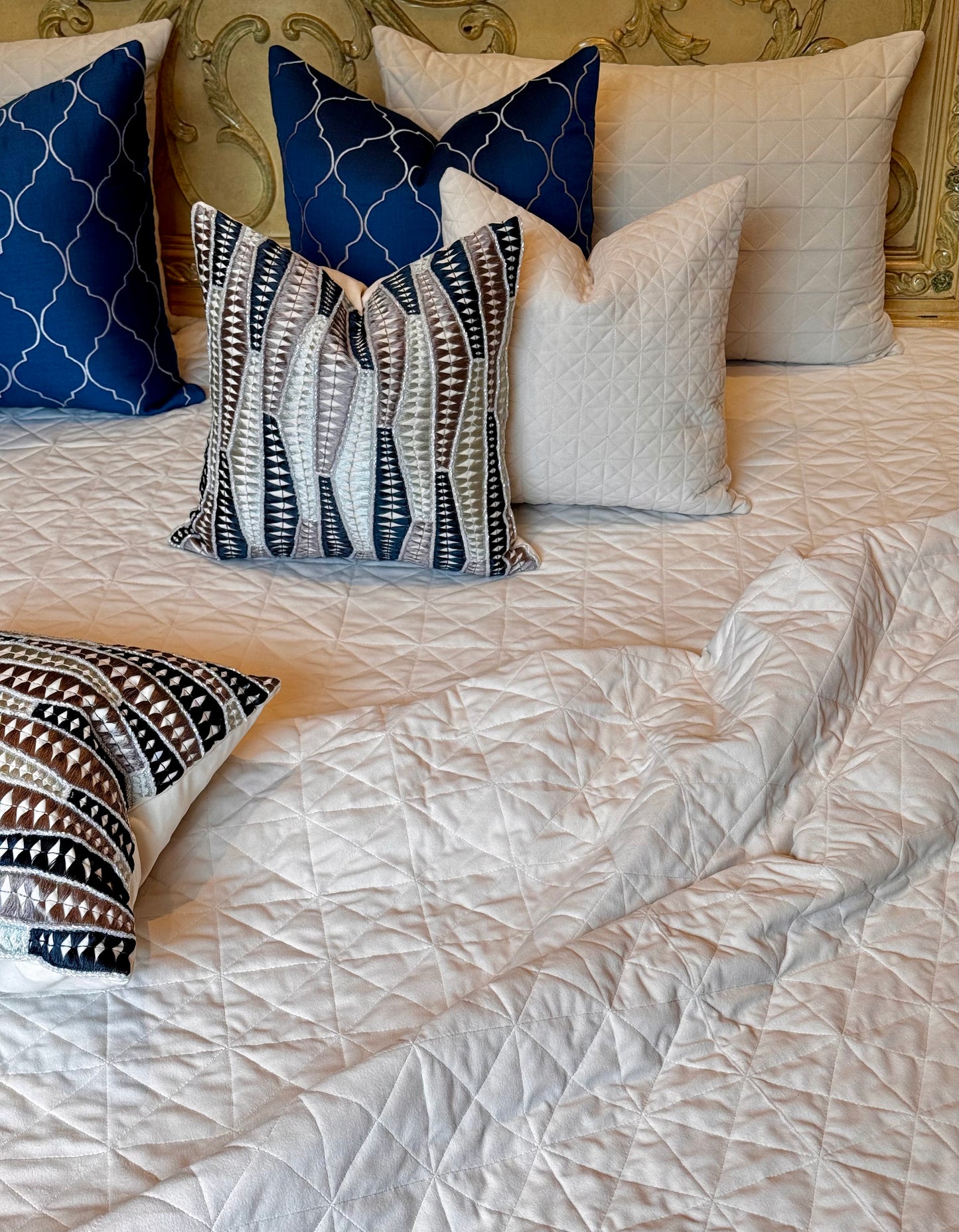 The Off-White Azra Bedding Set