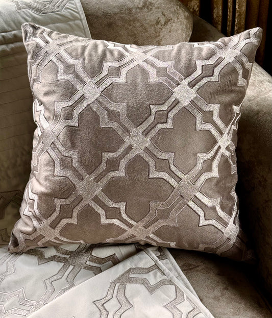 The Brown Star Cushion Cover
