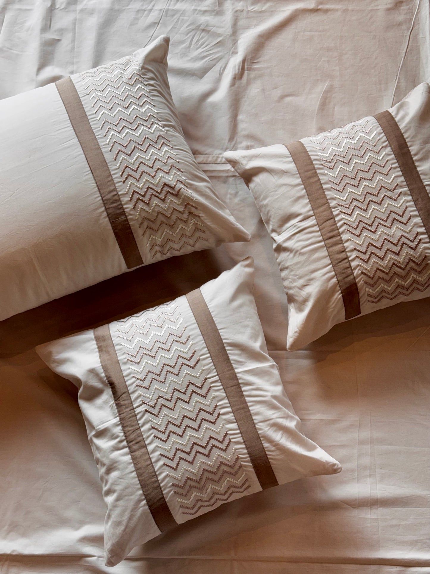 The Beige Modish Bedsheet
