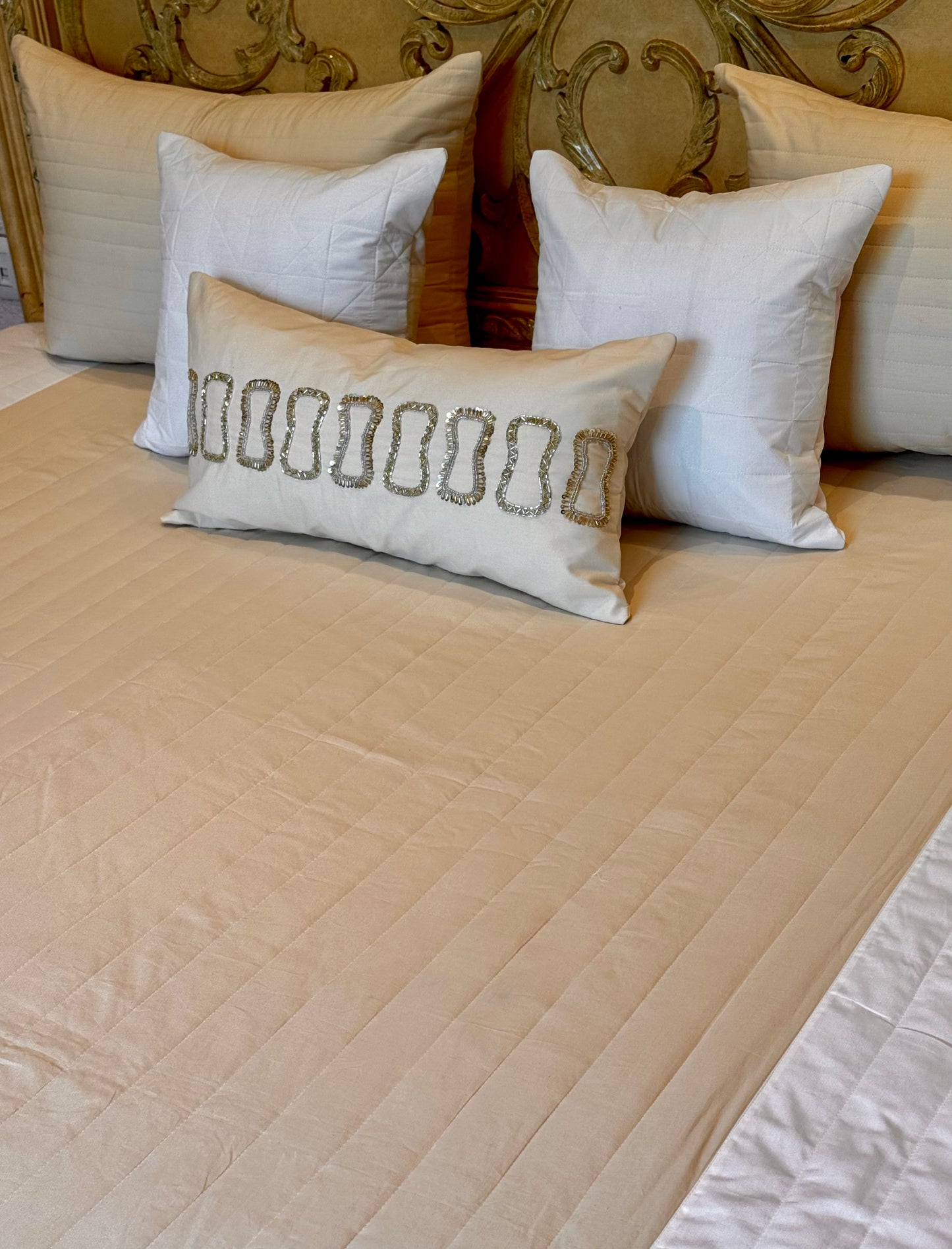 The Beige Quartz Bedding Set