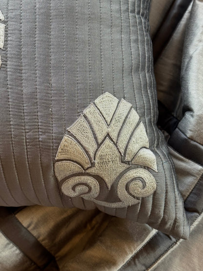 Grey Sandstone Cushion Cover