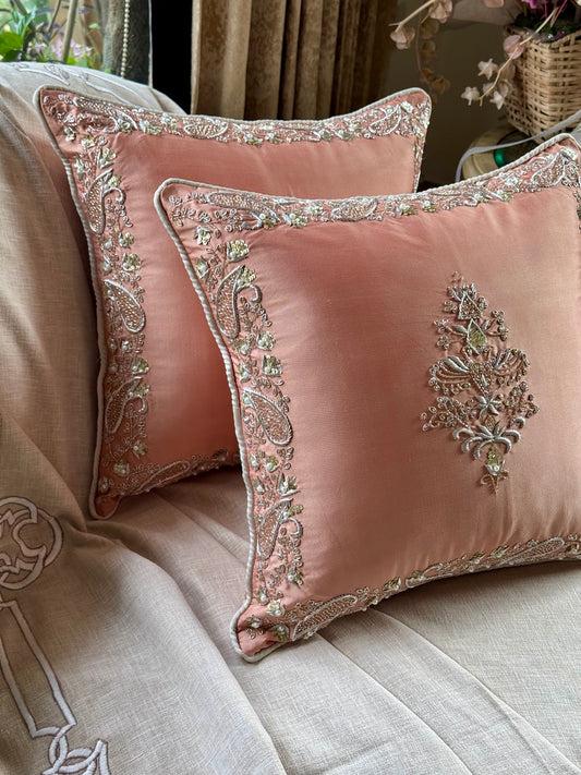 The Coral Noor Cushion Cover