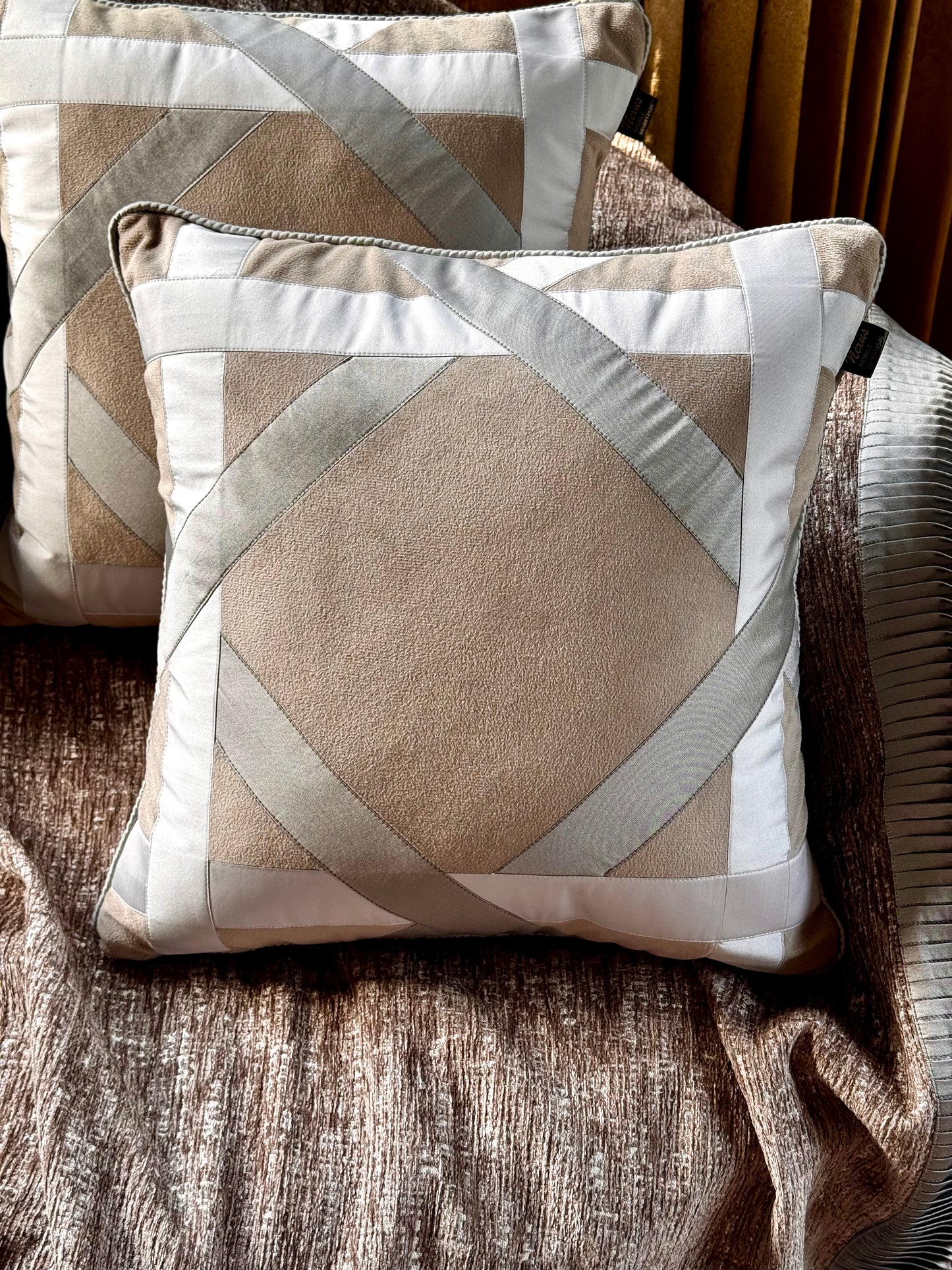The Grey Hermes Cushion Cover