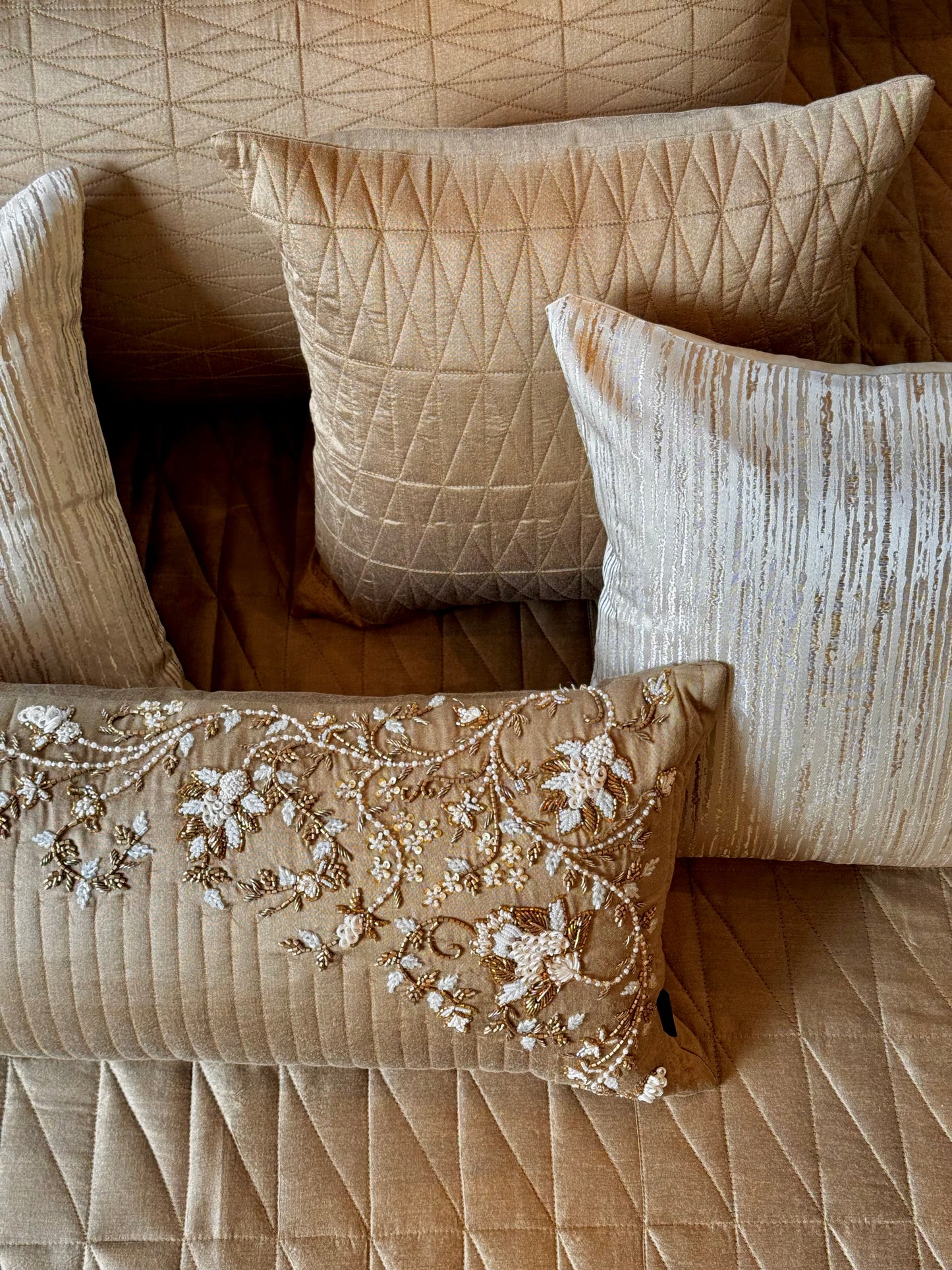 The Golden Reverie Bedding Set