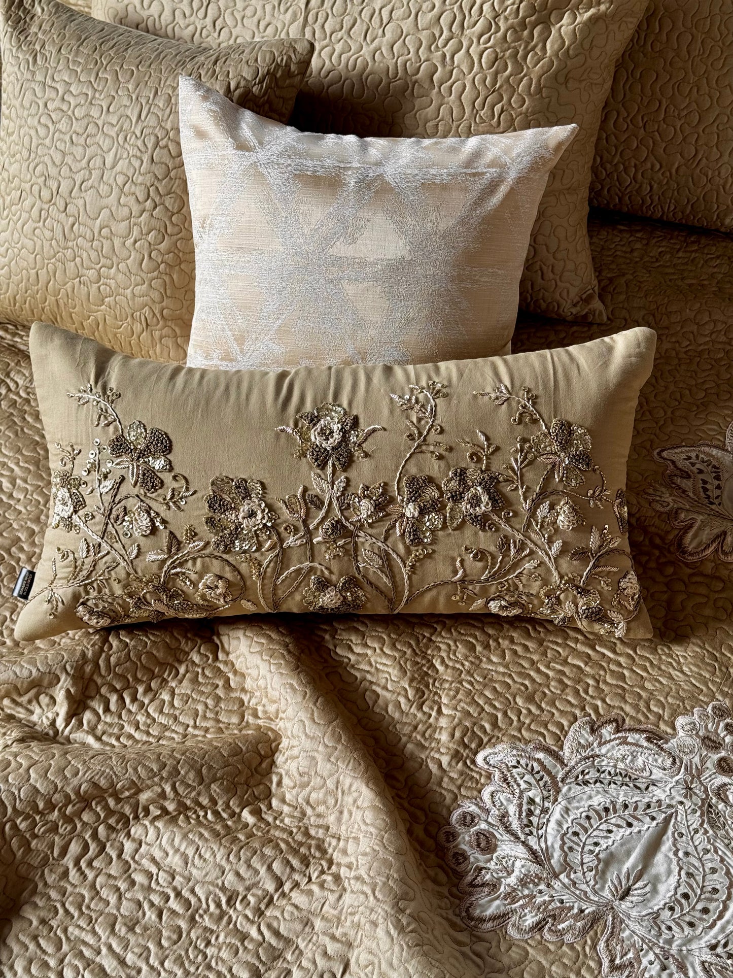 The Zarina Embroidered Bedding Set