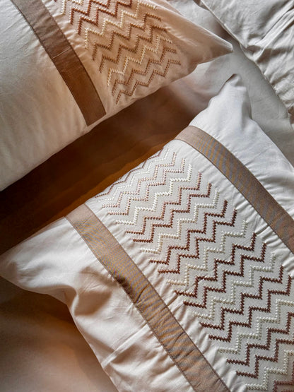 The Beige Modish Bedsheet