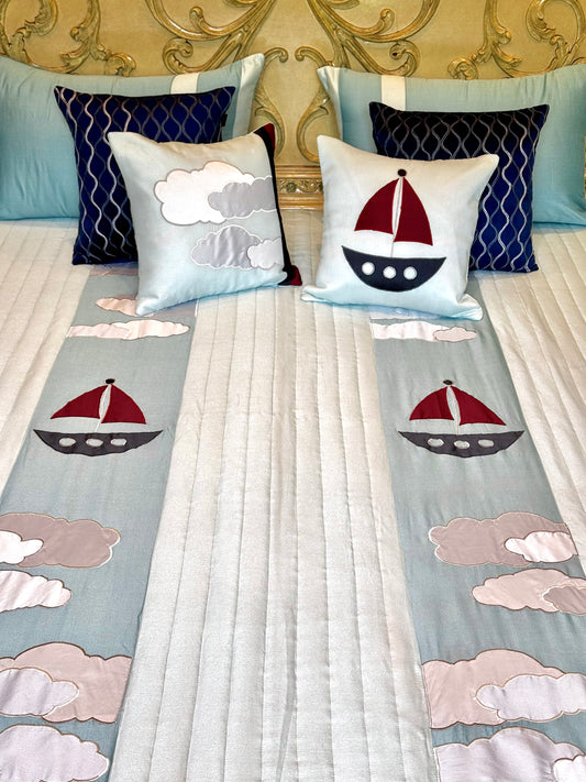The Sail & Sky Bedding Set