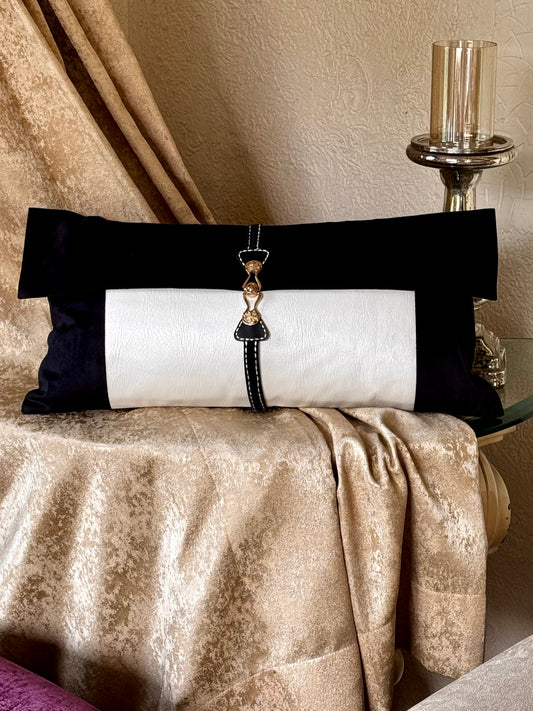 The BLACK MONOCHROME LUMBAR (WITH INSERT)