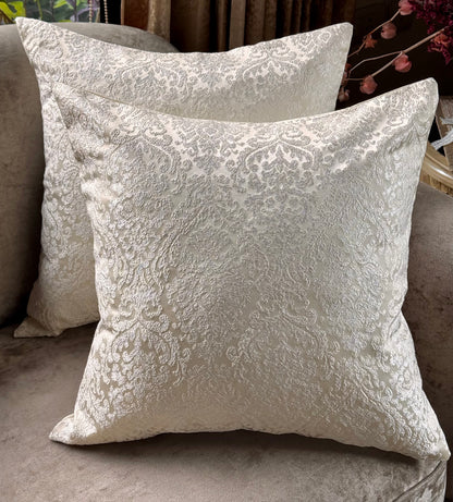 The Ivory Regal Cushion Cover