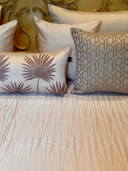 The Blush Groove Bedding Set