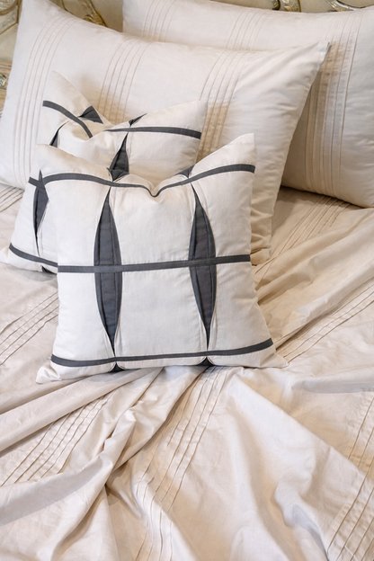 The Ivory Latte Flat Sheet Set