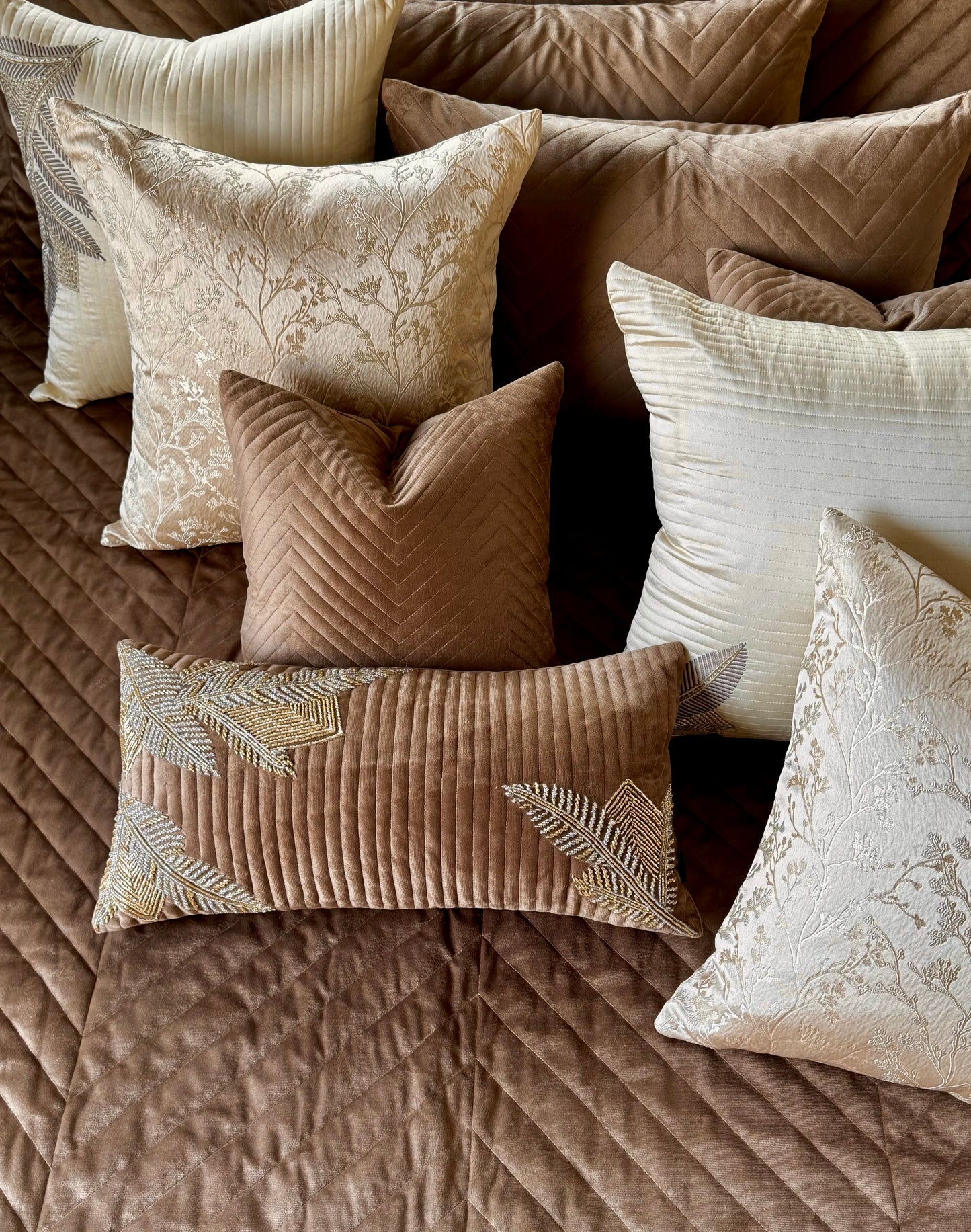 The Brown Maple Whisper Bedding Set