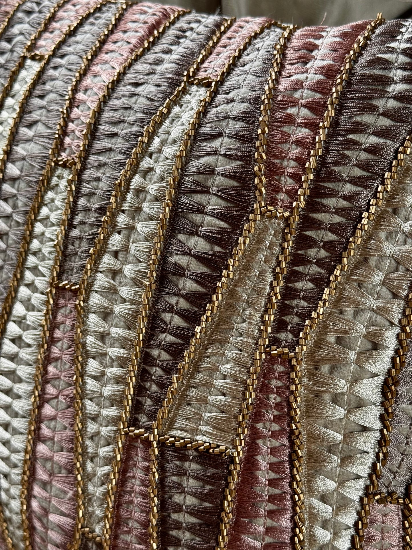 The French Beige Azra Cushion Cover