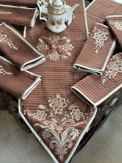 The Rust Botanic Table Linen