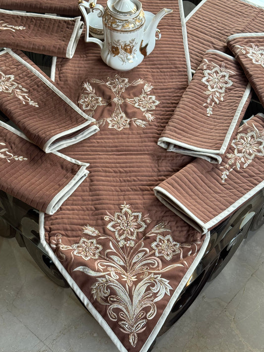 The Rust Botanic Table Linen
