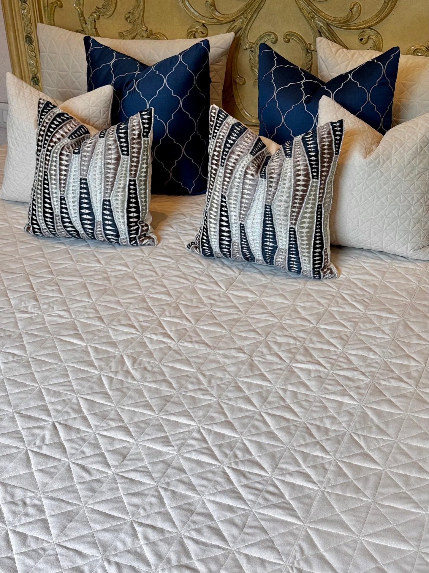 The Off-White Azra Bedding Set