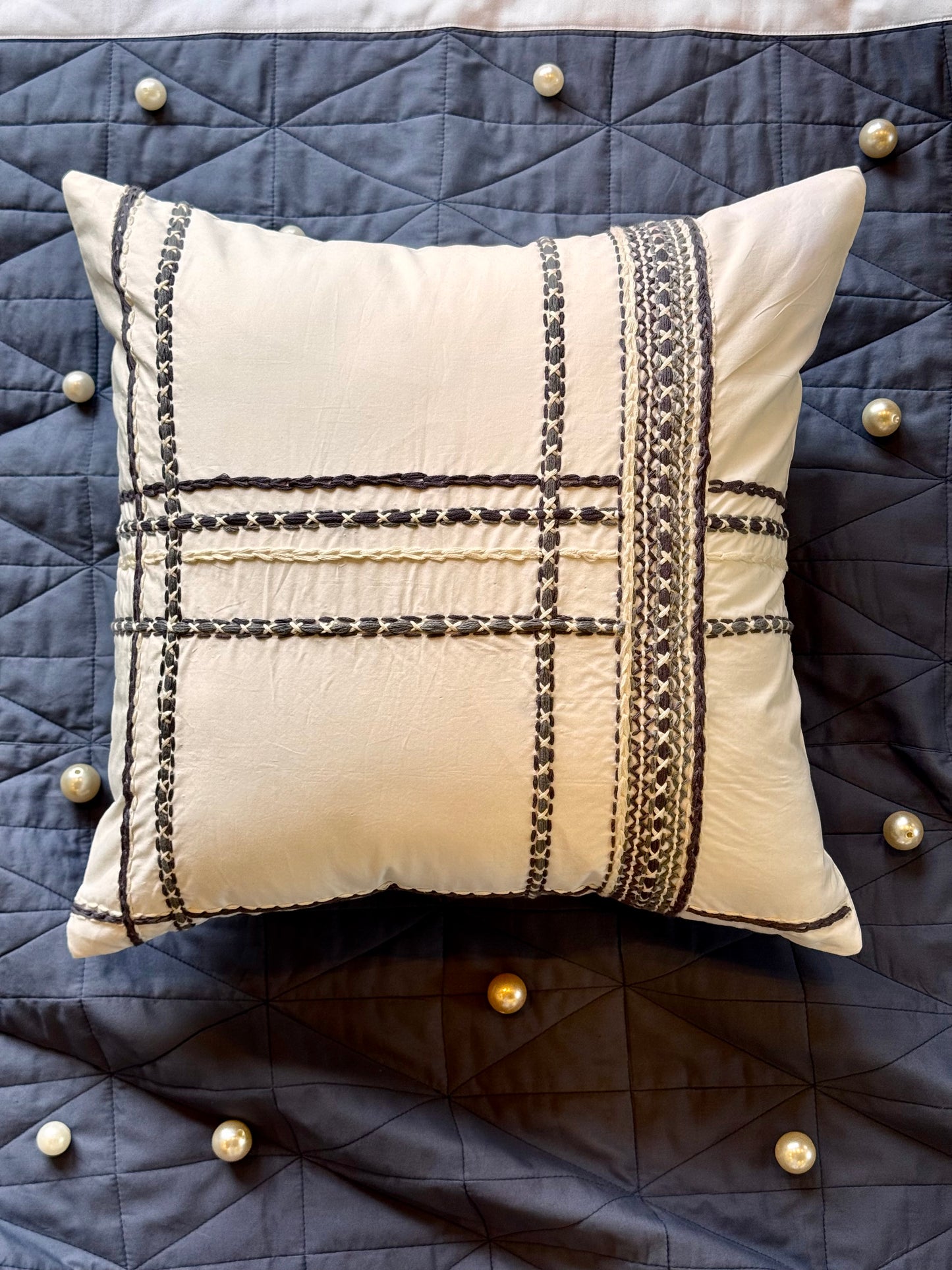 The Classic Crossweave Cushion Cover
